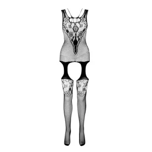 Eco Bodystocking Bs011 Schwarz von Passion Eco Collection