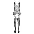 Eco Bodystocking Bs009 Rot von Passion Eco Collection
