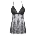 Babydoll & String Schwarz V-9789 von Axami