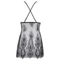 Babydoll & String Schwarz V-9789 von Axami