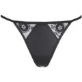 Babydoll & String Schwarz V-9789 von Axami