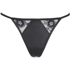 Babydoll & String Schwarz V-9789 von Axami