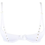 BH Weiss mit Offenen Cups V-9791 von Axami | Fesselliebe.de