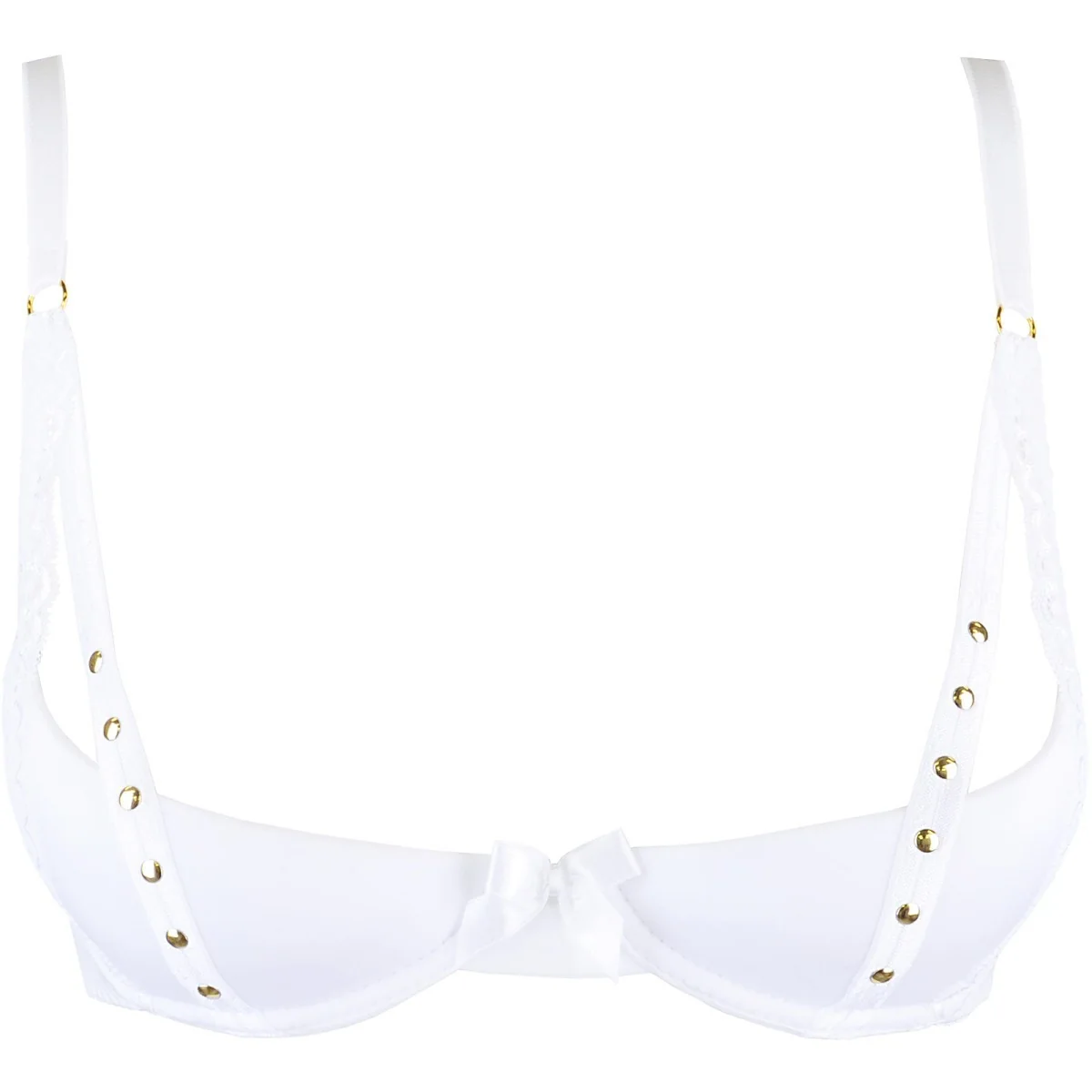 BH weiß mit offenen Cups V-9791 von Axami kaufen | Fesselliebe