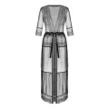 Estiqua Peignoir Schwarz von Obsessive