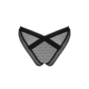 Estiqua Höschen Schwarz von Obsessive