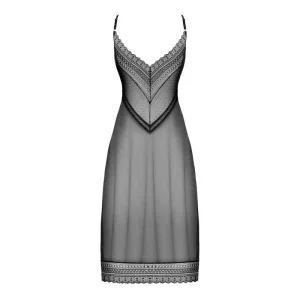 Estiqua Chemise Schwarz von Obsessive