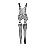 Eco Bodystocking Bs009 Schwarz von Passion Eco Collection | Fesselliebe.de
