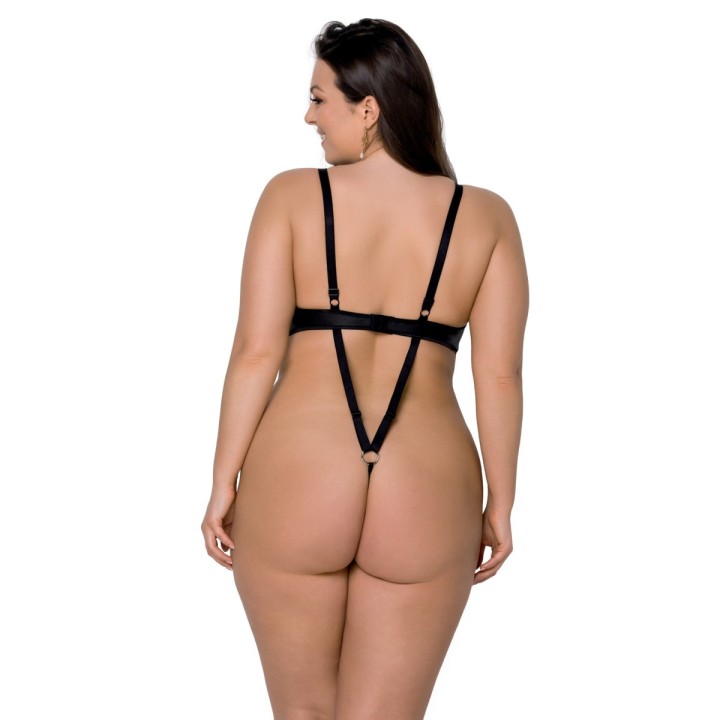 Celin Size Plus Body Schwarz von Passion Size Plus | Fesselliebe.de