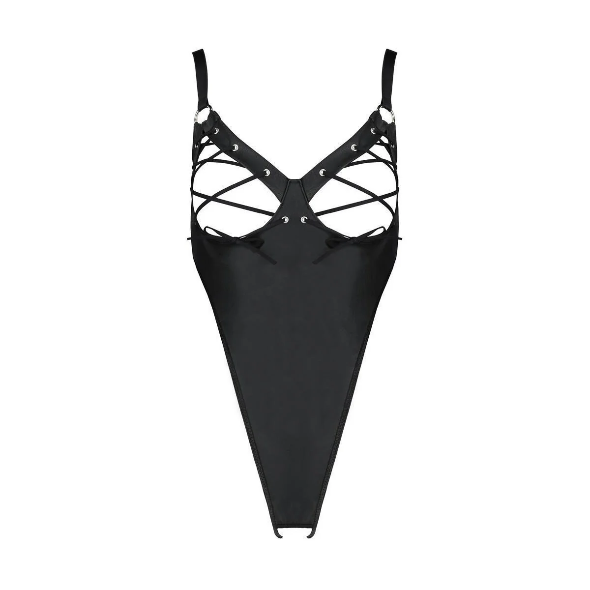 Celin Size Plus Body schwarz von Passion Size Plus kaufen | Fesselliebe