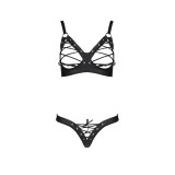 Celin Size Plus Bikini 2er Set Schwarz von Passion Size Plus | Fesselliebe.de