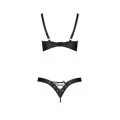 Celin Size Plus Bikini 2er Set Schwarz von Passion Size Plus