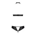 Malwia Size Plus 2er Set mit offenem BH Schwarz von Passion Size Plus
