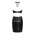 Vivianty Kleid Schwarz von Obsessive