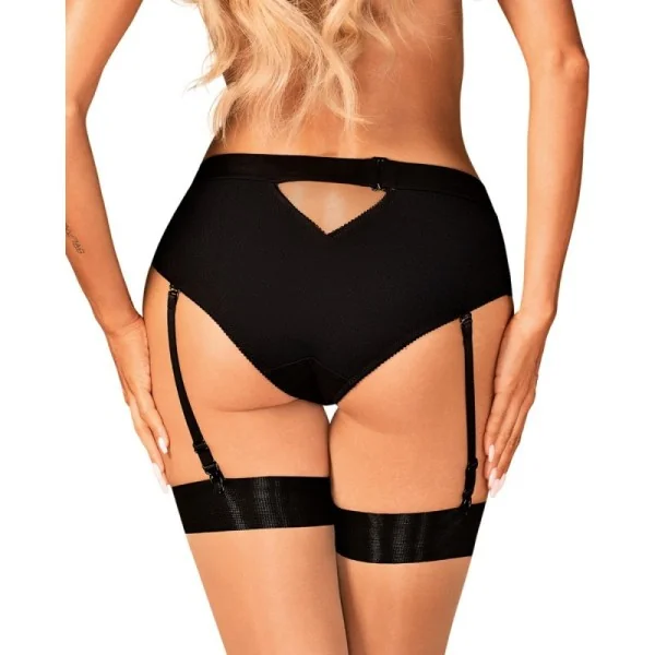 Editya Garter Höschen schwarz von Obsessive kaufen | Fesselliebe