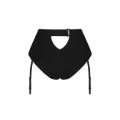 Editya Garter Höschen Schwarz von Obsessive