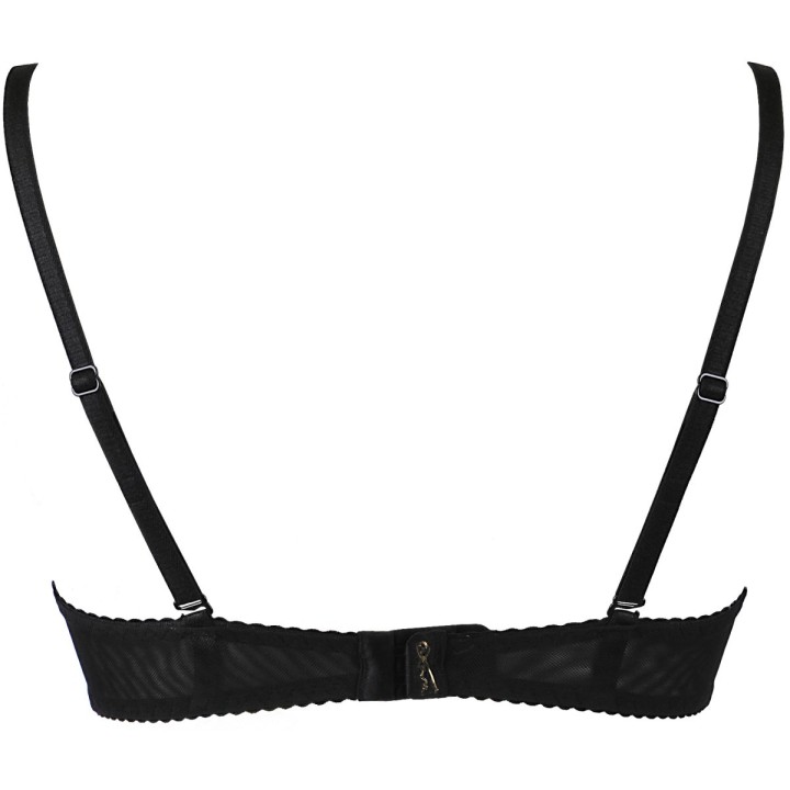BH Schwarz mit Offenen Cups V-9841 von Axami | Fesselliebe.de