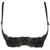 BH Schwarz mit Offenen Cups V-9831 von Axami | Fesselliebe.de