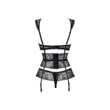 Lilie 3er Set Schwarz von Beauty Night Fashion | Fesselliebe.de
