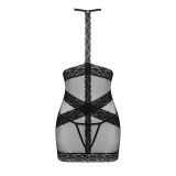 Lacrisia Chemise & Tanga Schwarz von Obsessive | Fesselliebe.de
