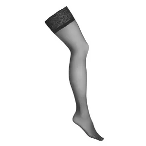 Halterlose Schwarz 20den H017 von Kotek