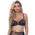 Push-Up BH Blau-Beige V-9421 von Axami