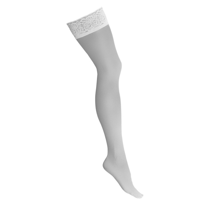 Halterlose Weiss 15den H012 von Kotek | Fesselliebe.de