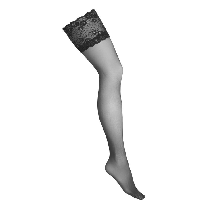 Halterlose Schwarz 20den H008 von Kotek | Fesselliebe.de