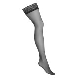 Halterlose Schwarz 20den H006 von Kotek | Fesselliebe.de