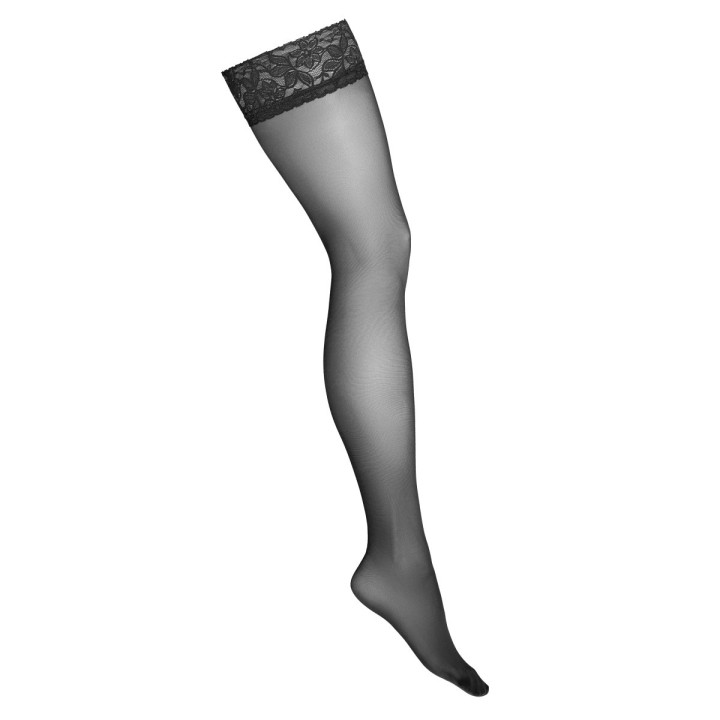 Halterlose Schwarz 20den H003 von Kotek | Fesselliebe.de