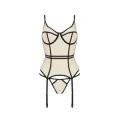 Serara Korsett & Tanga Beige von Passion-Exklusiv