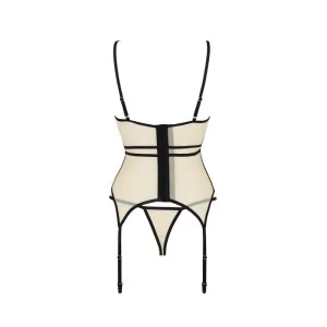 Serara Korsett & Tanga Beige von Passion-Exklusiv