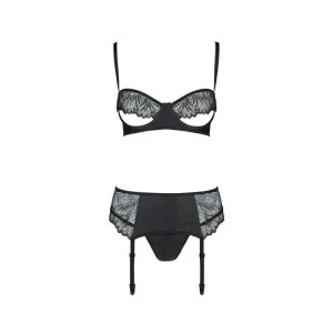 Astrida 3er Set Schwarz von Passion-Exklusiv