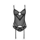 Denerys Korsett & Tanga Schwarz von Casmir | Fesselliebe.de