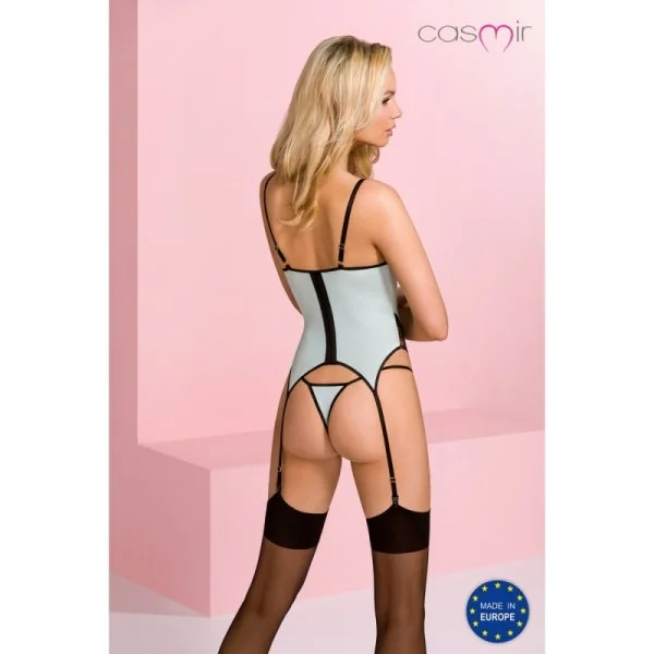 Sidra Korsett & Tanga Mint von Casmir kaufen | Fesselliebe
