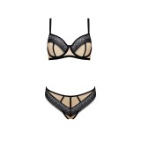 Denerys Bikini Beige-Schwarz von Casmir | Fesselliebe.de