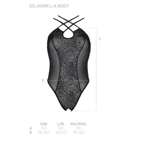 Eco Selaginella Body Schwarz von Passion Eco Collection