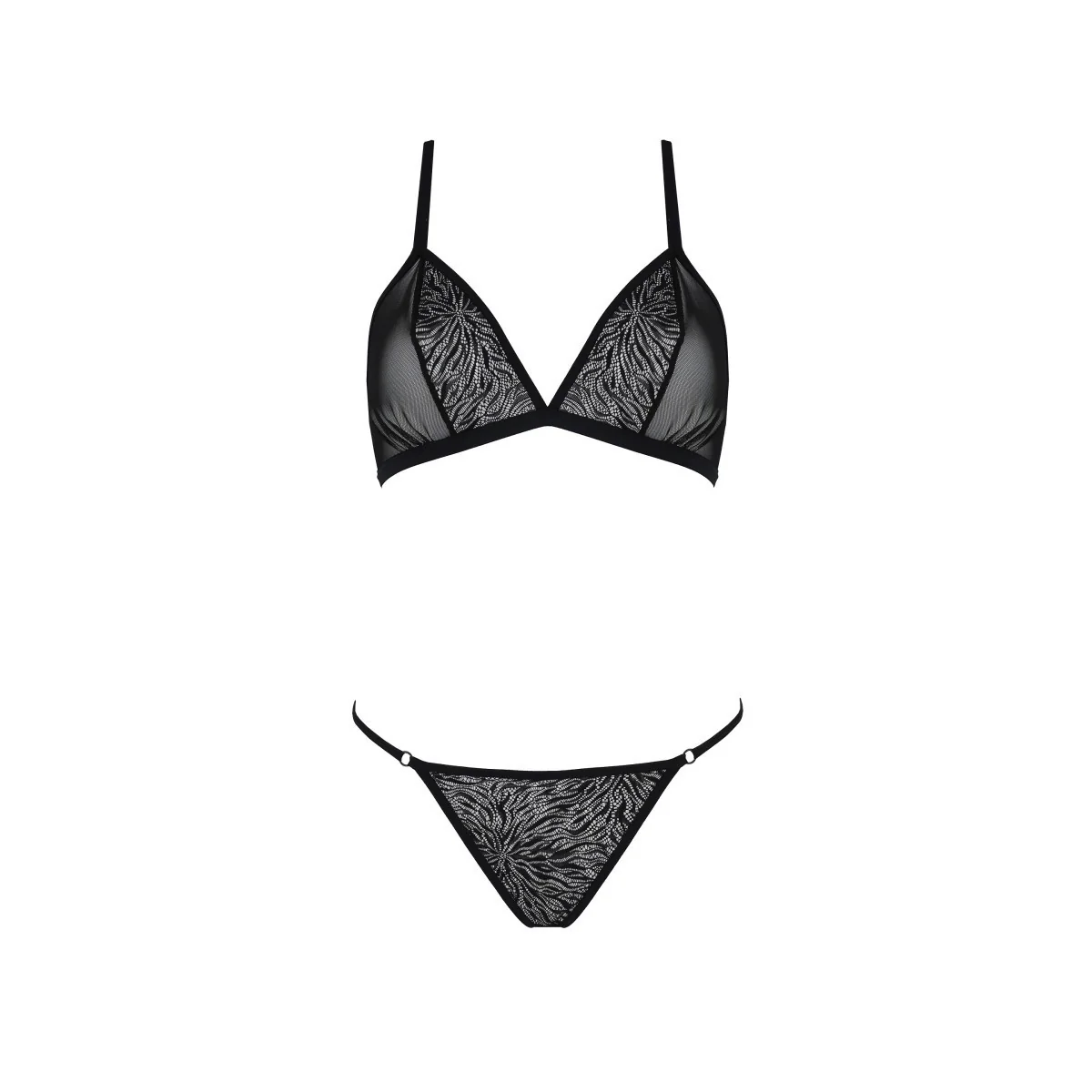Eco Selaginella Bikini schwarz von Passion Eco Collection kaufen | Fesselliebe
