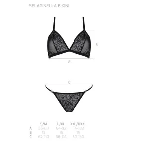 Eco Selaginella Bikini Schwarz von Passion Eco Collection