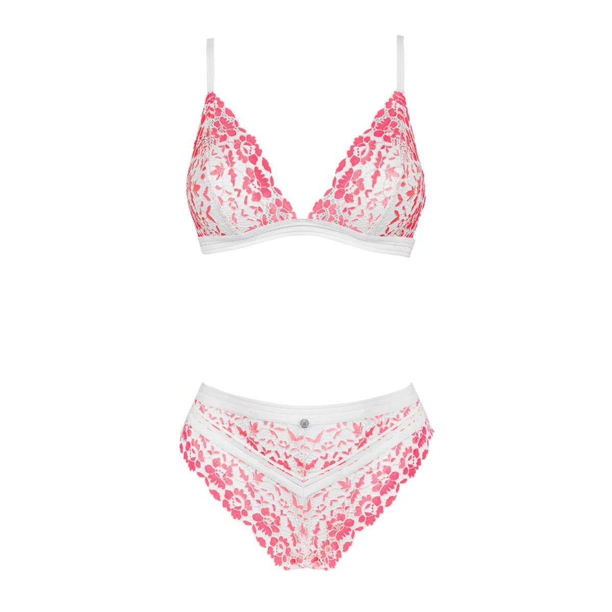 Bloomys 2er Set Pink-weiß von Obsessive kaufen | Fesselliebe