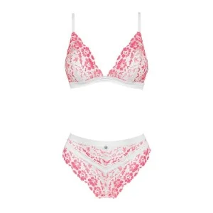 Bloomys 2er Set Pink-Weiss von Obsessive