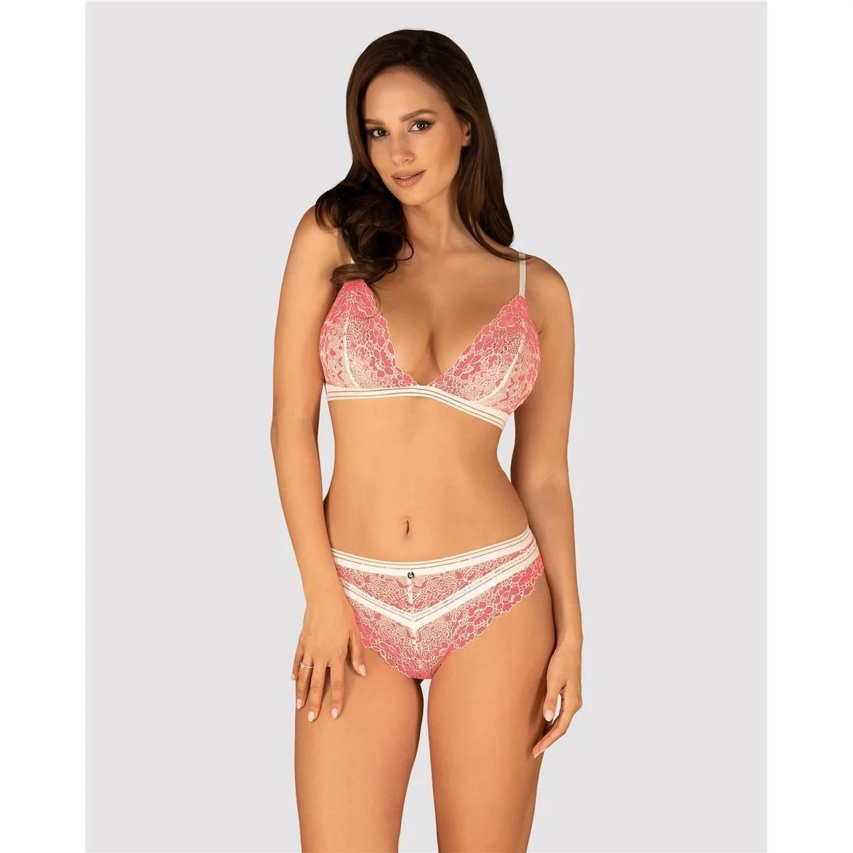 Bloomys 2er Set Pink-weiß von Obsessive kaufen | Fesselliebe