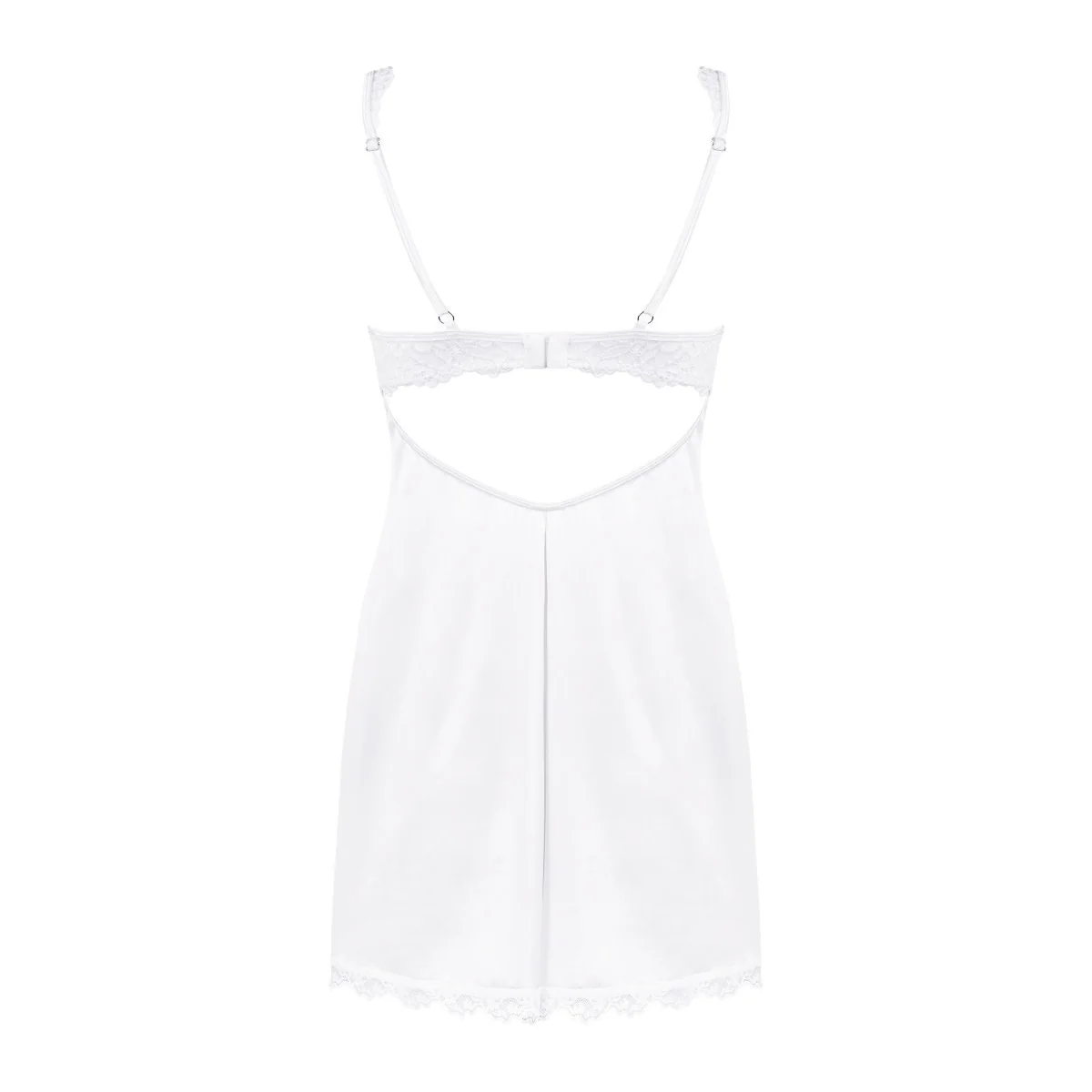 Amor Blanco Bügel Chemise & Tanga Weiss von Obsessive | Fesselliebe.de