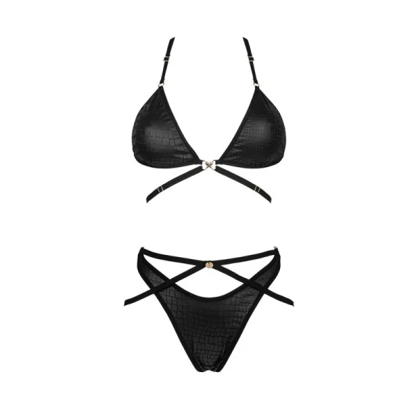 Cobra Nive 2er Set schwarz von Obsessive kaufen | Fesselliebe