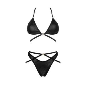 Cobra Nive 2er Set Schwarz von Obsessive