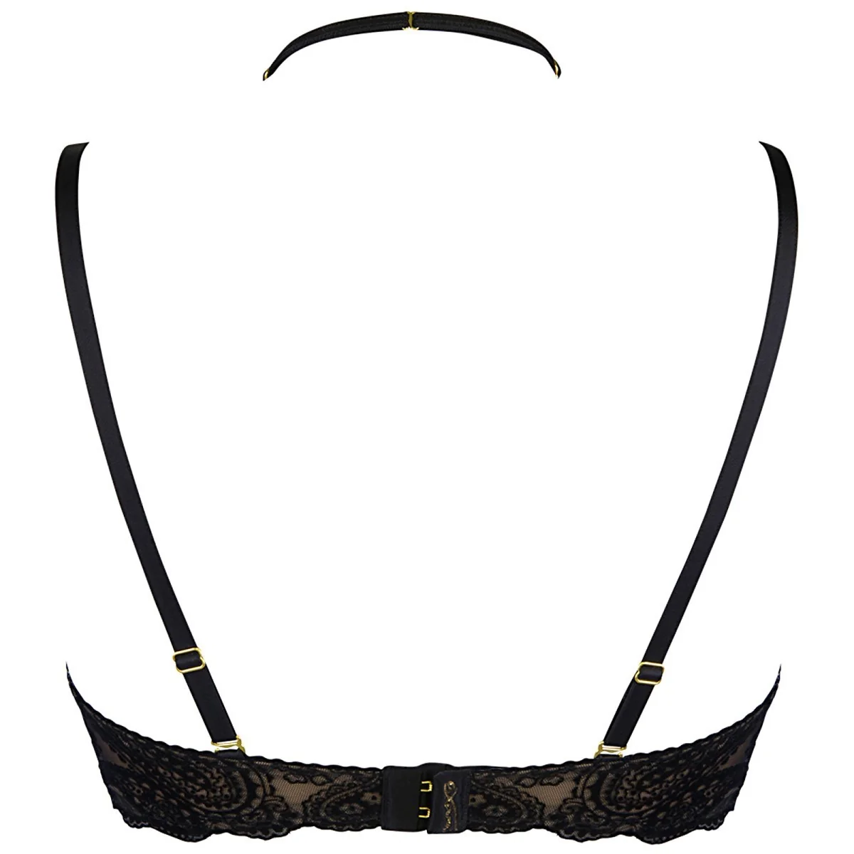 Bustier schwarz V-10061 von Axami kaufen | Fesselliebe