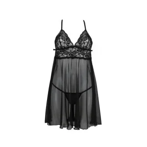 Leslie Chemise & Tanga Schwarz von Avanua