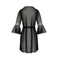 Eco Leafa Peignoir Schwarz von Passion Eco Collection