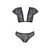 Eco Leafa Bikini Schwarz von Passion Eco Collection | Fesselliebe.de