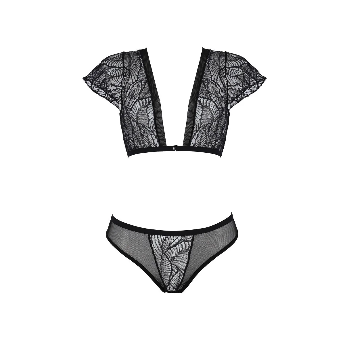 Eco Leafa Bikini schwarz von Passion Eco Collection kaufen | Fesselliebe